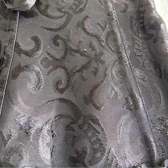 Damask & Satin Ribbon Laced Corset - Picture 9 of 14